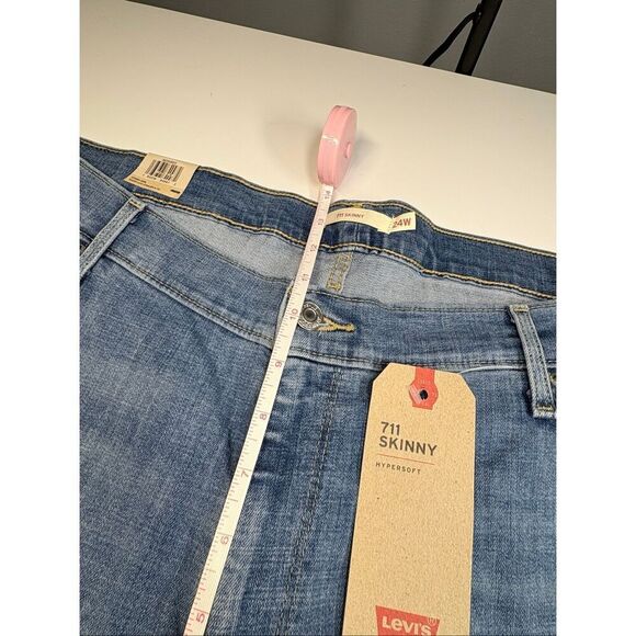 Levi’s 711 Skinny Women’s Jeans Size 24W S NWT - Picture 4 of 8